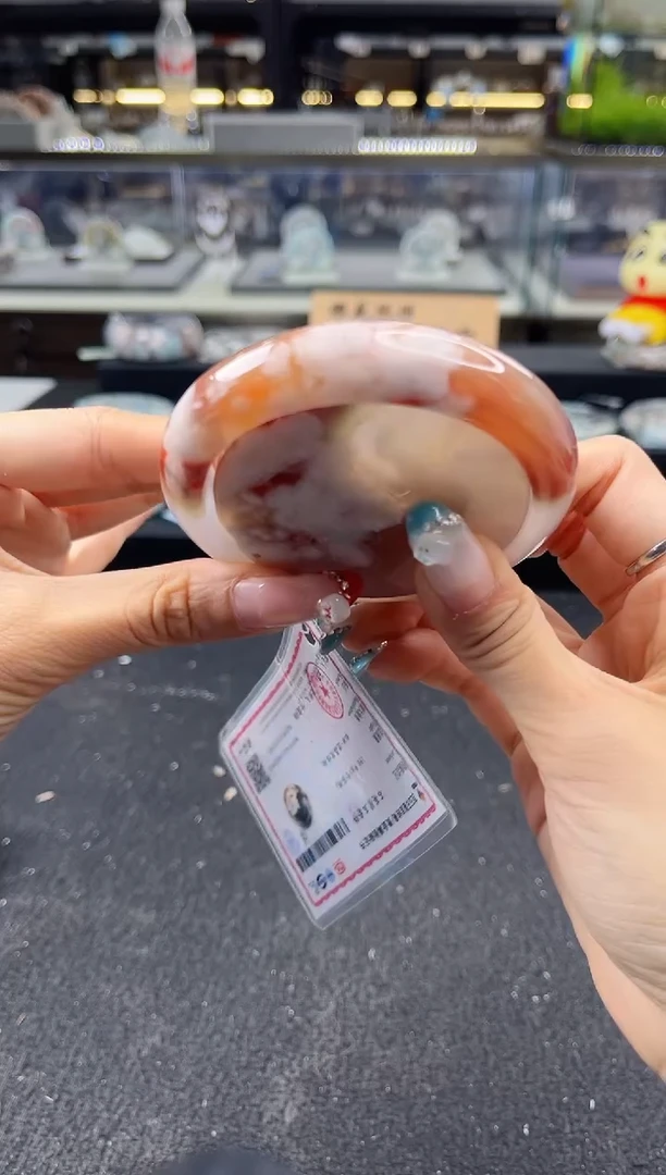 未镶嵌手镯石英质玉61-62圈口（赠品镯心）s98332