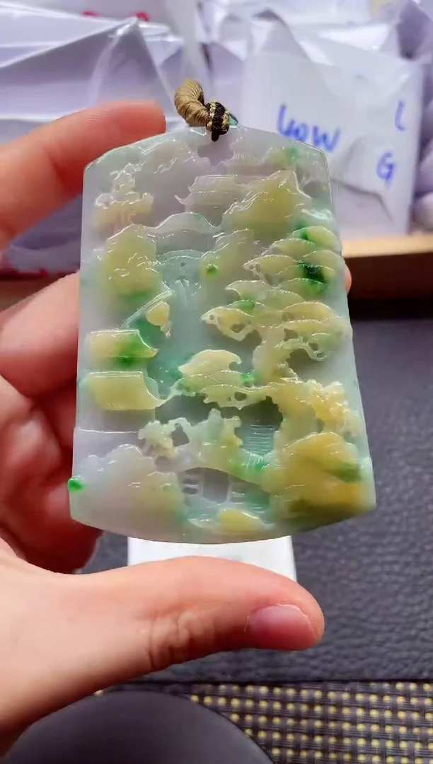 未镶嵌挂件翡翠000111