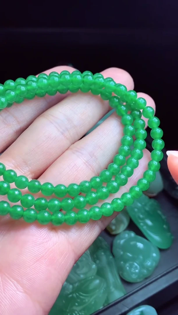 定制翡翠未镶嵌翡翠毛货定制