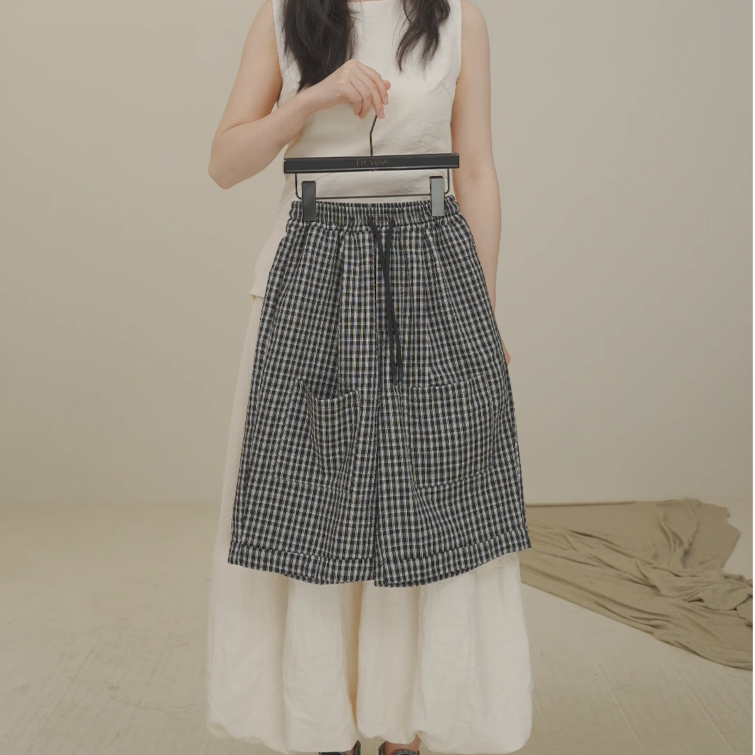 I'm Vena<格式>2025男童夏款七分阔腿裤50H7221