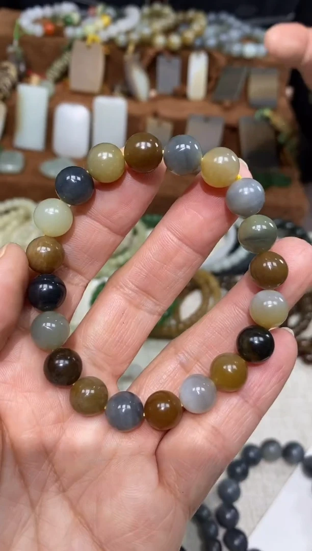 【闪购商品】和田玉手链未镶嵌颜色多样性发货拍一发一