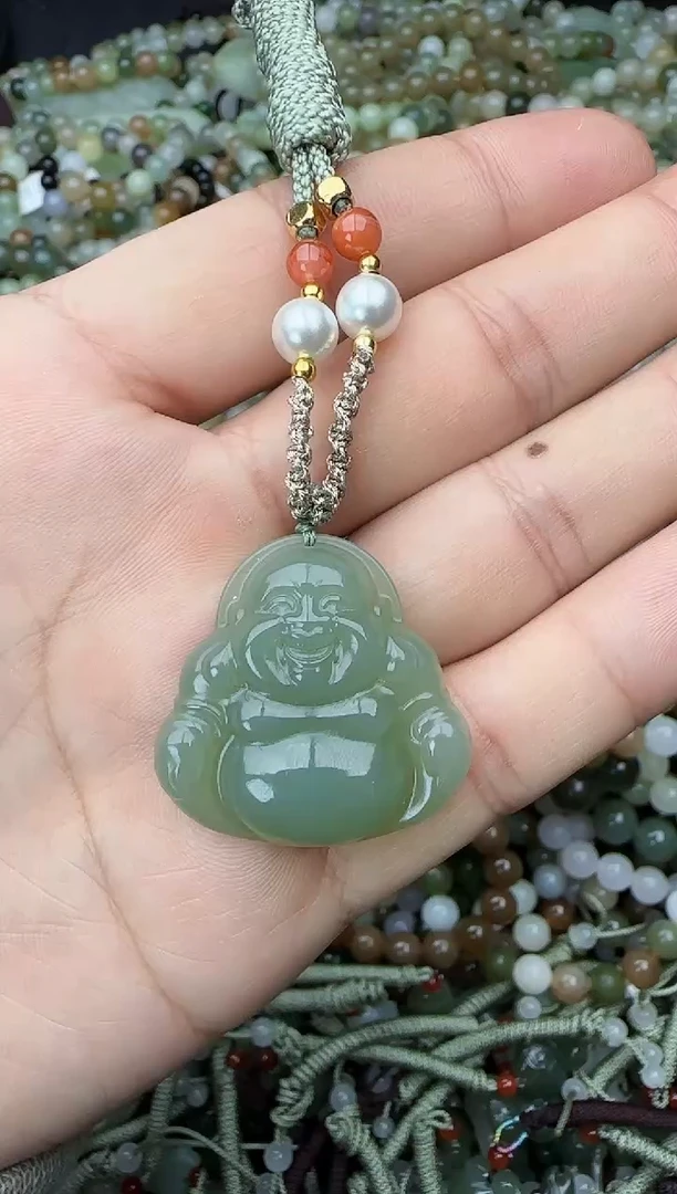 颈饰未镶嵌和田玉拍一发一