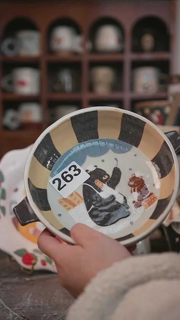 可爱川谷原创陶瓷12.30直播微瑕停产263