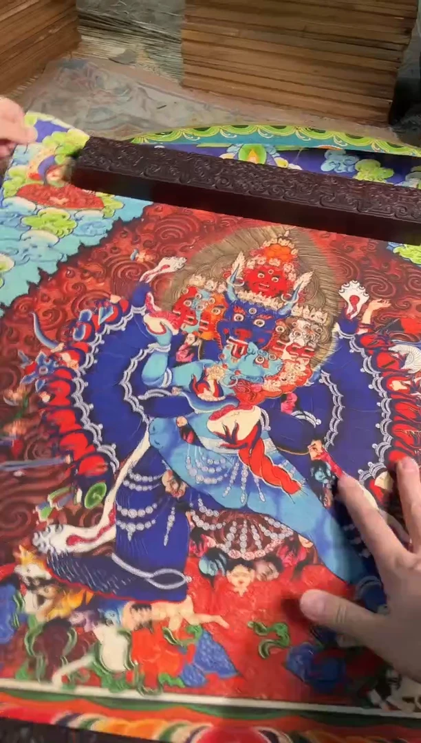 卷轴画天天的唐卡tk160
