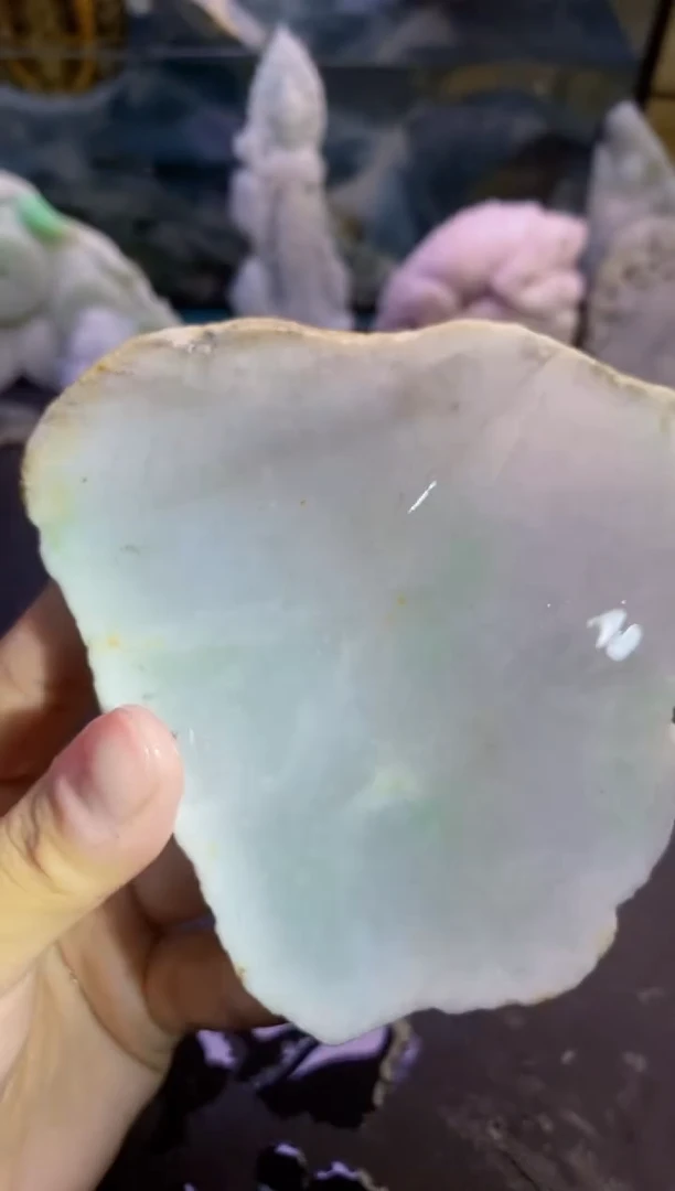 翡翠挂件未镶嵌天然翡翠062