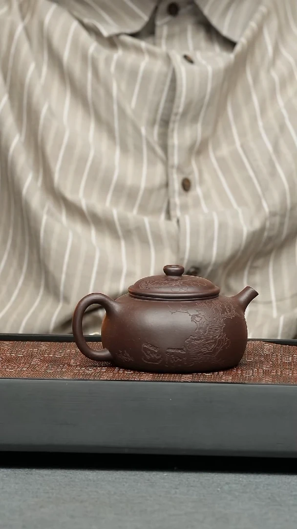 茶壶紫砂五堂 隐圆-暗香款