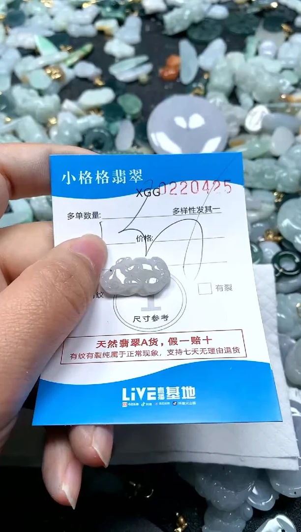 【闪购商品】翡翠颈饰未镶嵌闪购商品0220425