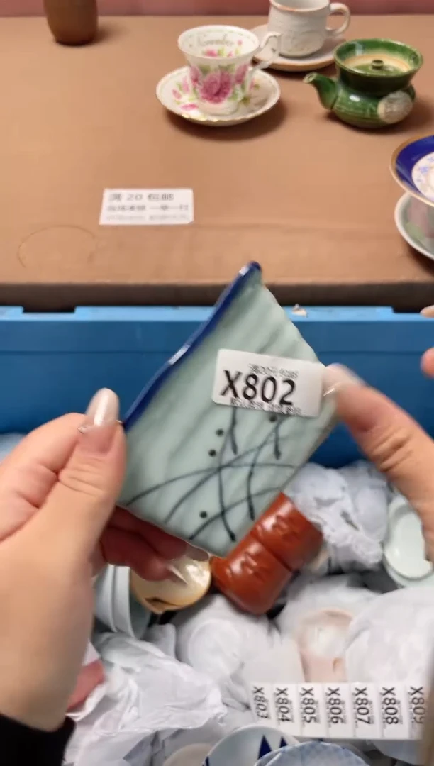 瓷片娜*瓷器瓷器X802