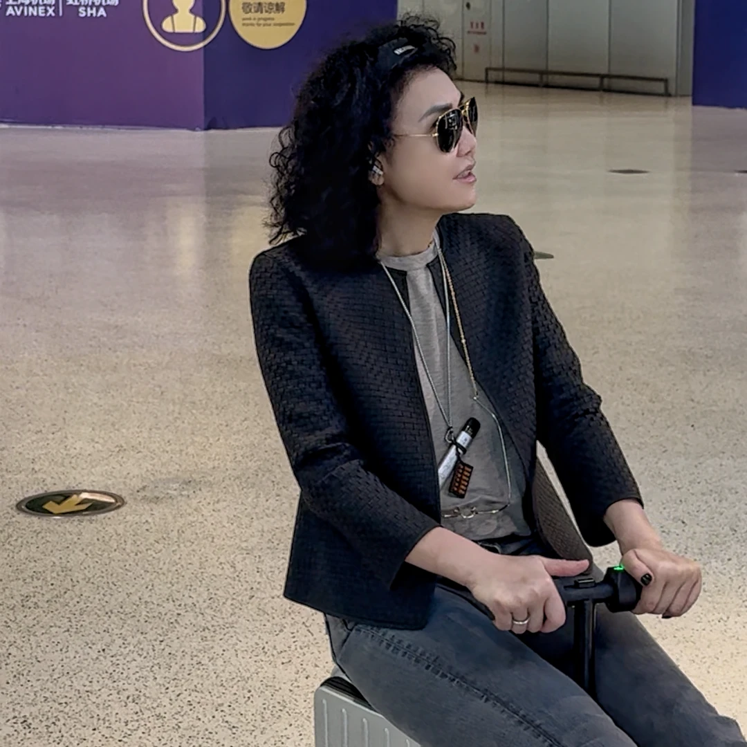 匠心手作编织皮衣小香风气质小个子网红短款时尚休闲  MGW4407056