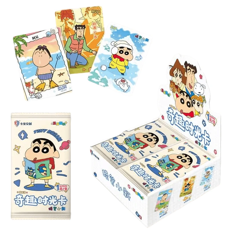 【KK 狂风】卡宝文创蜡笔小新 奇趣时光卡第二弹一元包（代拆）