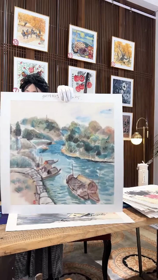 版画耿玉琨名章限量版画S
