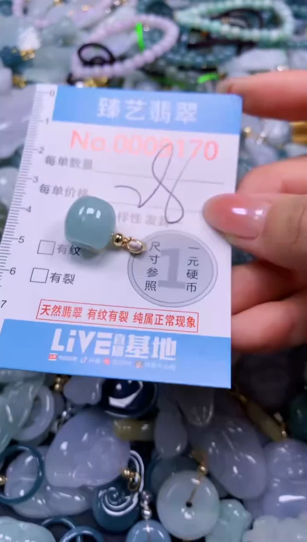 颈饰未镶嵌翡翠9170
