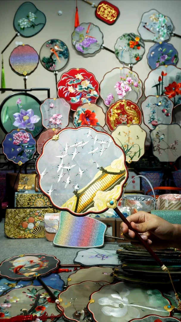 刺绣纯手工苏绣艺术品