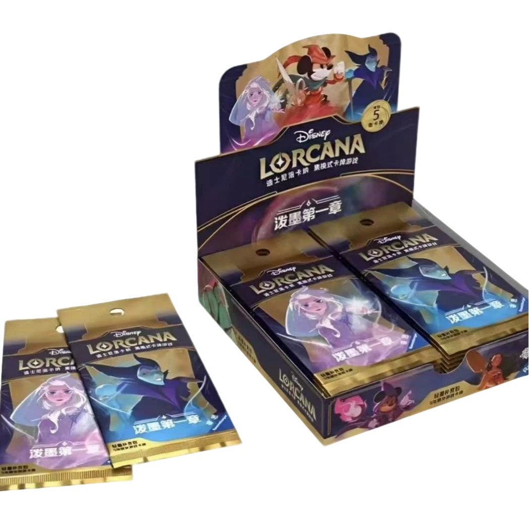 LORCANA简中泼墨第一章 肥盒/瘦盒（收藏卡牌 盲盒）