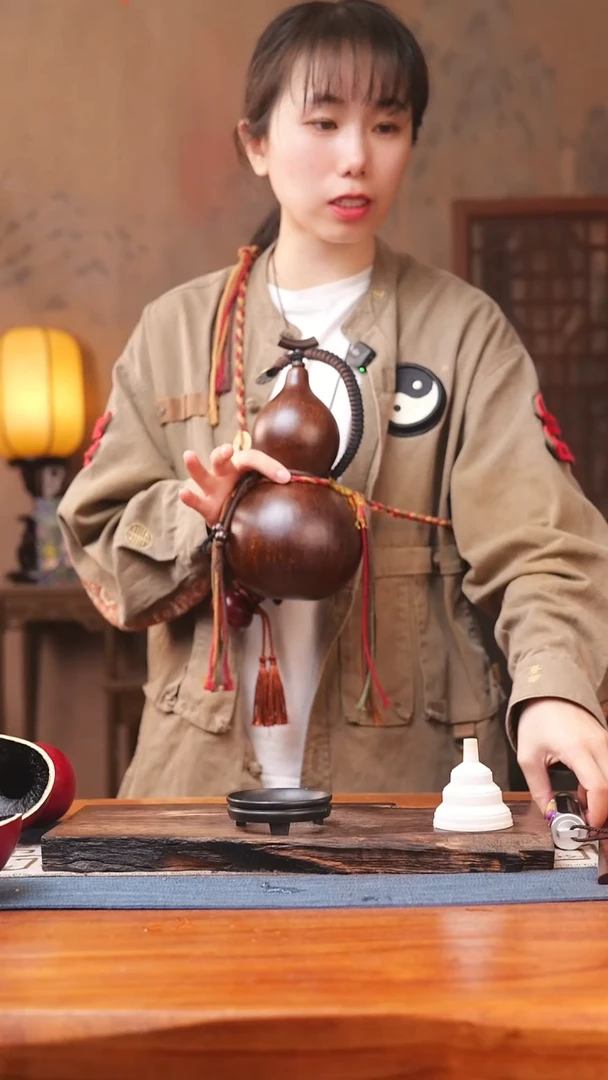 1866号链接精品大漆葫芦现货现发[一物一拍]