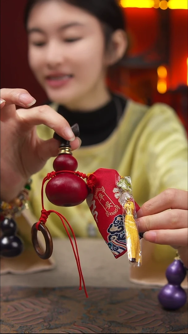 开播福利玖澄文创漆艺葫芦国风配饰葫芦系列