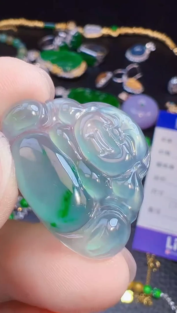 颈饰未镶嵌翡翠南**海翡翠