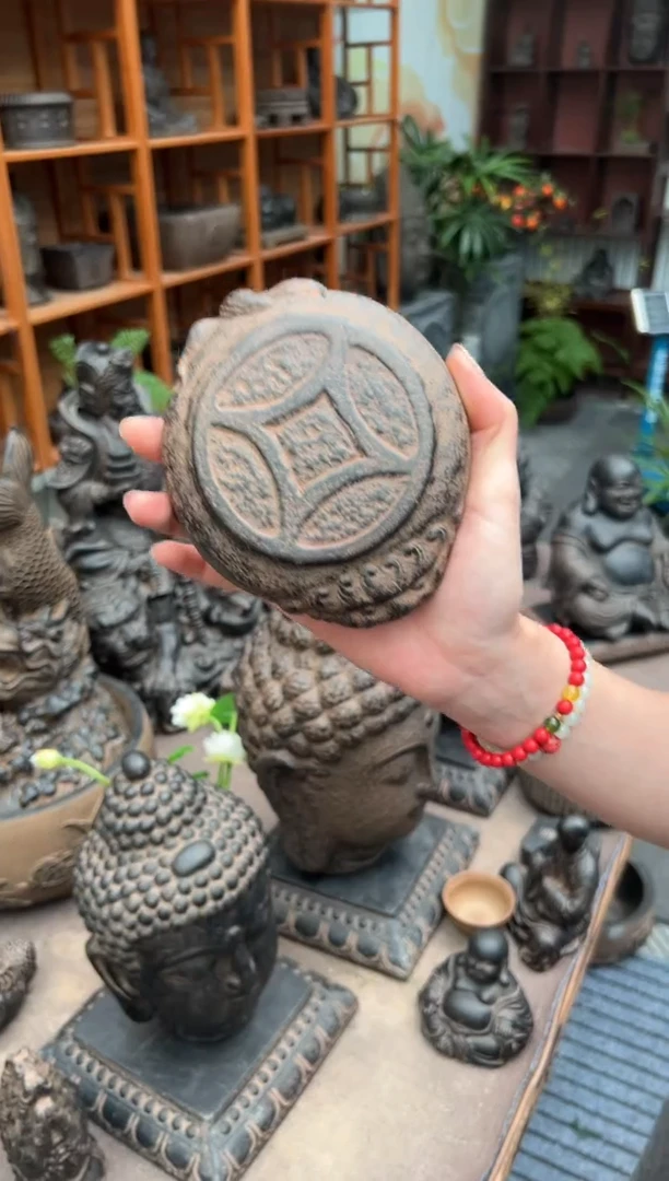 陶土【火山泥】金蟾小底座