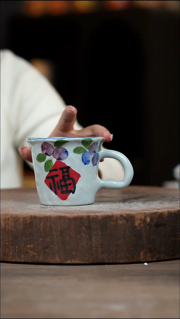 瓷片景德镇高温釉下彩（食品级）