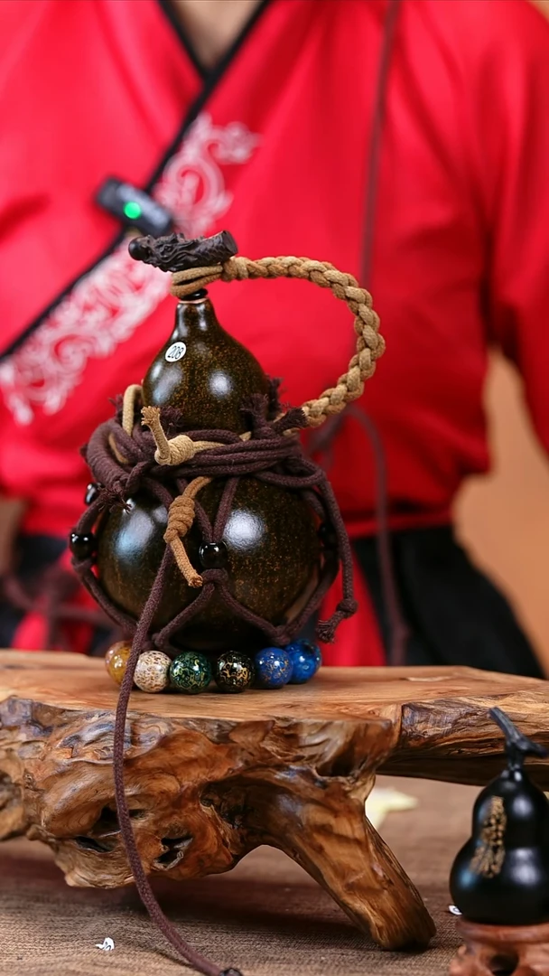【闪购商品】208—光岳葫天然大漆酒葫芦不含漆珠