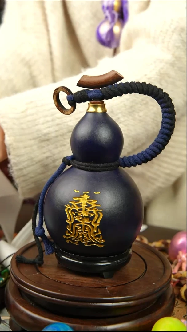 819号500ml左右非遗大漆酒葫芦