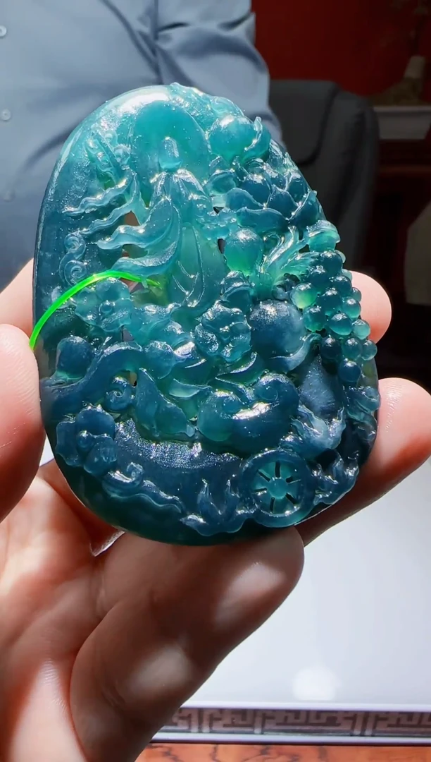 未镶嵌定制翡翠L-QJBD1106049多样性发其一