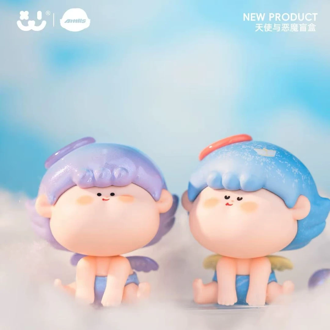 【拆盒】阿玛莉莉丝天使与恶魔系列潮玩盲盒