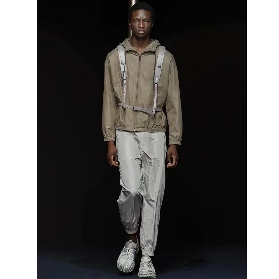 【轻奢男装.君】JK2020秋季上新潮牌宽松休闲百搭重工连帽休闲夹克