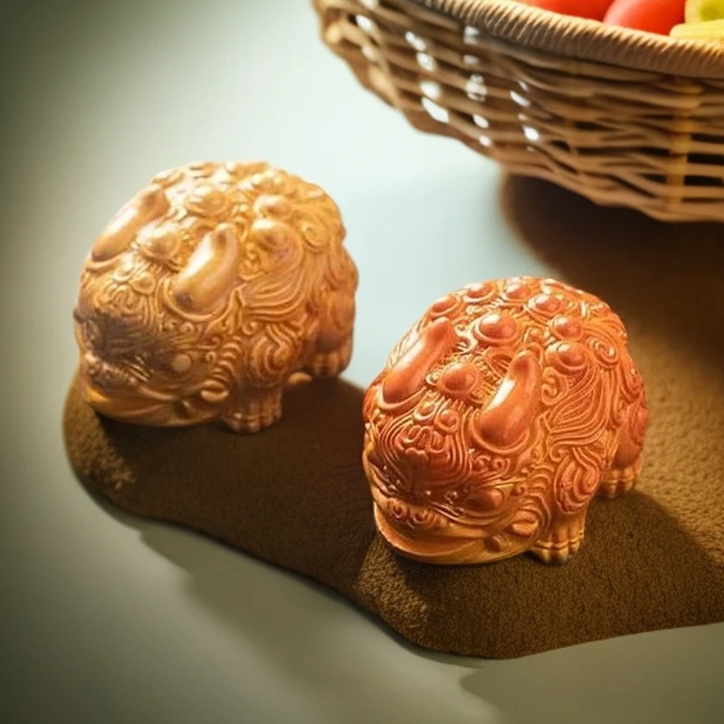 双头貔貅茶宠茶道喝茶器具1969高档上档次精品高端