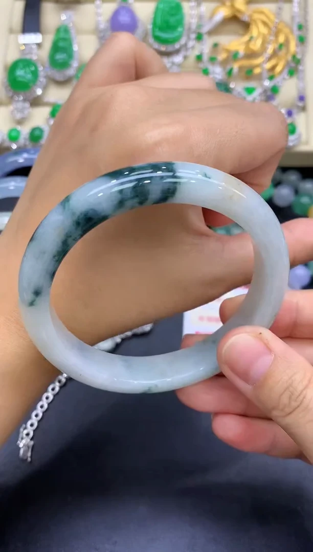 未镶嵌手镯翡翠138-中国好珍宝