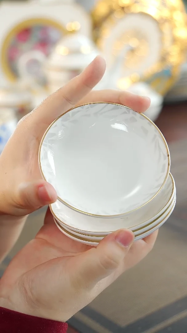 【闪购商品】瓷片4英寸味碟4个打包 福利价