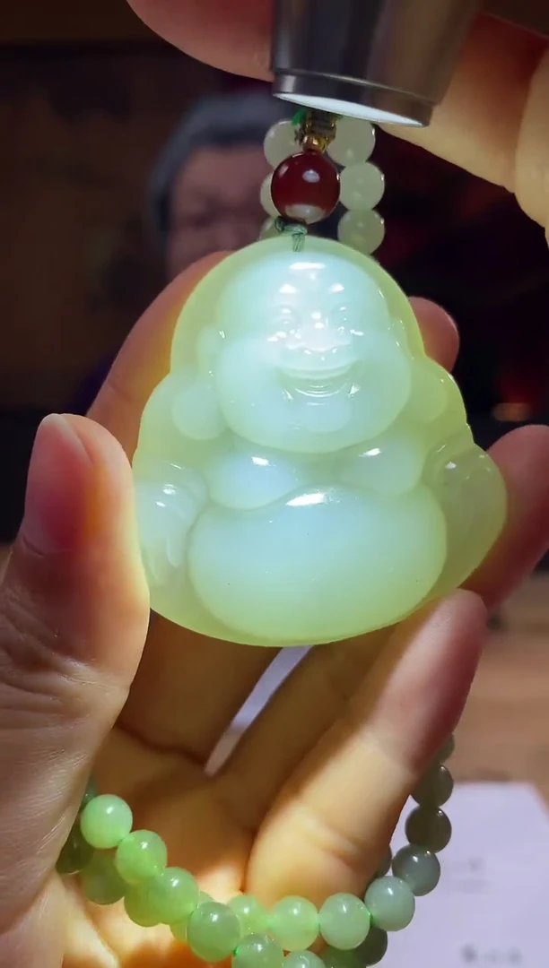 和田玉未镶嵌颈饰d278