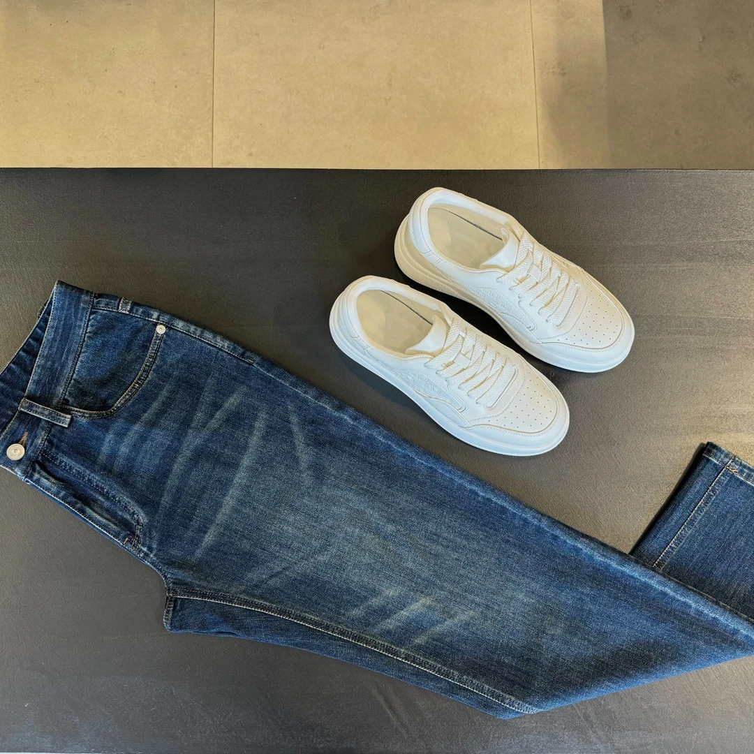 CNZ奢品-2025夏季新款休闲时尚男士休闲时尚牛仔裤-001