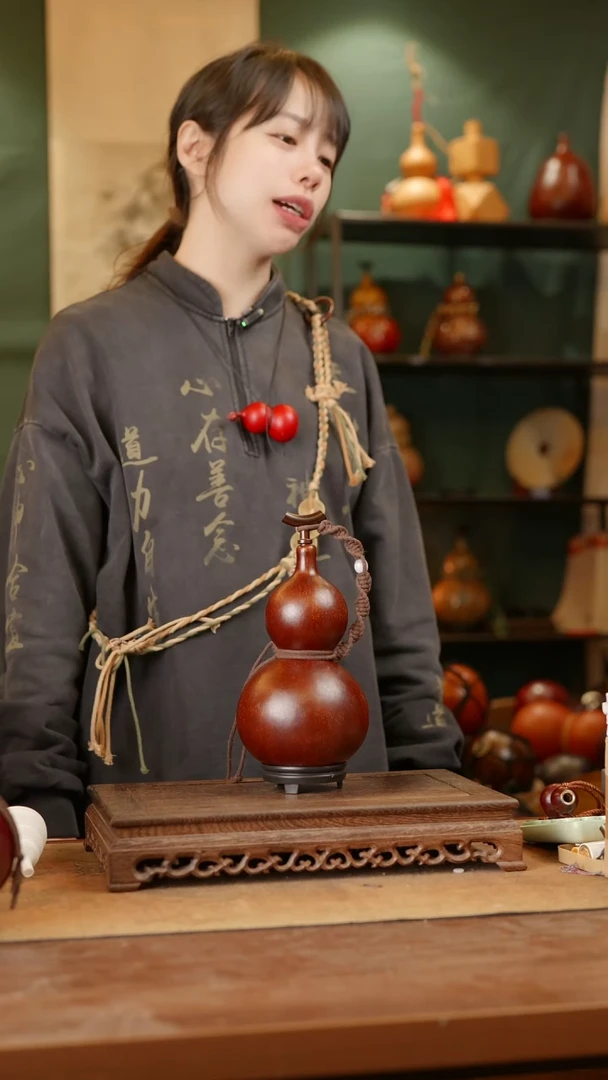 55号精品天然大漆酒葫芦一物一拍~