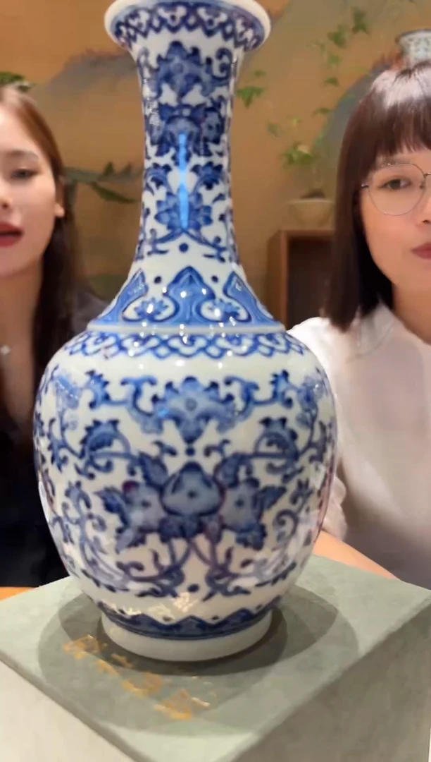 摆件景德镇陶瓷涂杏话专场5127