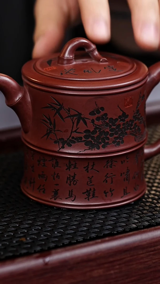 茶壶紫砂宜兴原矿紫砂作品