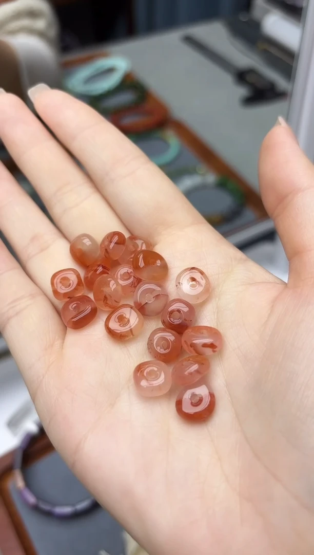 未镶嵌南红玛瑙挂件南红扣子配饰DN多样性发其一