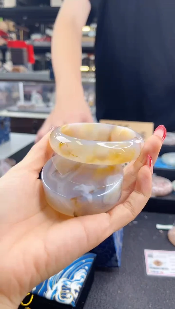 未镶嵌手镯石英质玉61圈口（赠品镯心）1648525