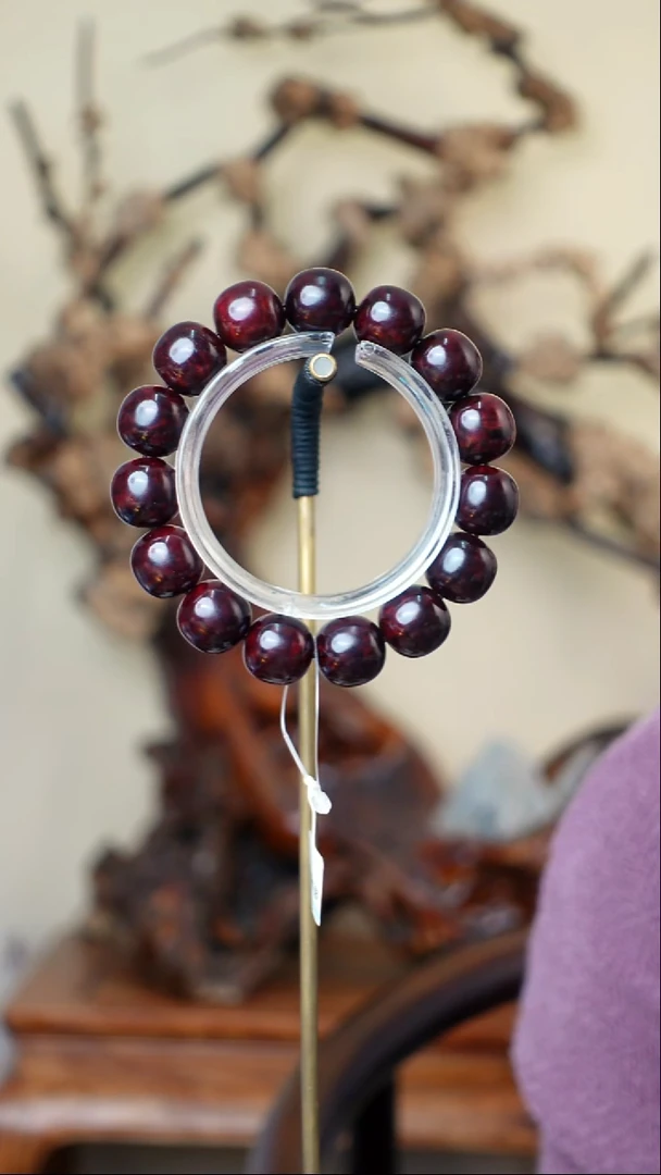 木 本降真香红降花梨公1.5老型手串40克