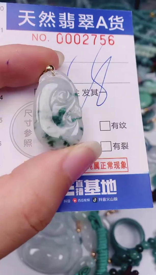 颈饰未镶嵌翡翠00002756