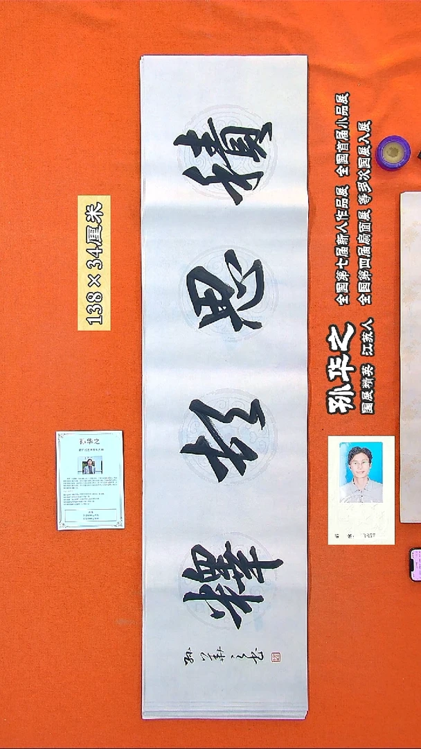 书法196R孙华之书法作品