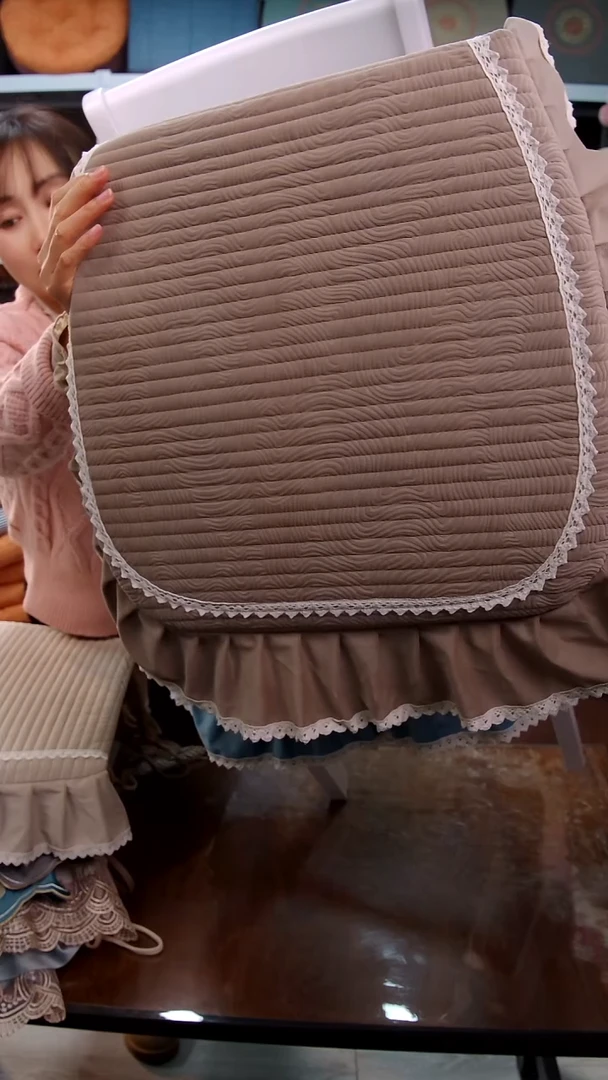 布横条细绒：咖色6个