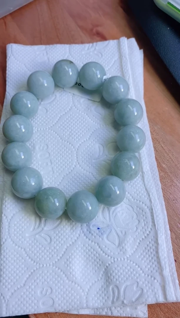 未镶嵌手链翡翠珠串