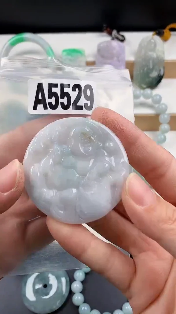 颈饰未镶嵌翡翠天然翡翠吊坠挂件