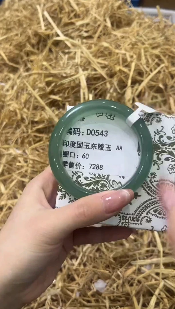 未镶嵌手镯石英质玉D0543
