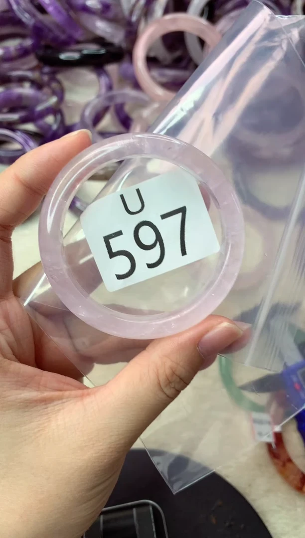 未镶嵌手镯水晶U597-50