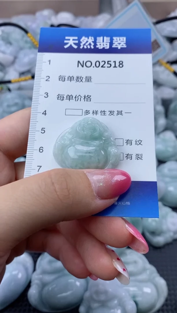 翡翠未镶嵌颈饰缅甸A货翡翠02518