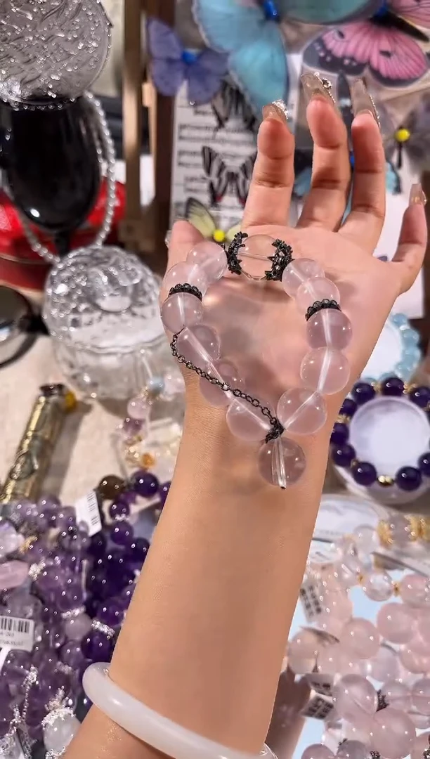 【闪购商品】水晶手链未镶嵌多样性发货颜色微差发其一