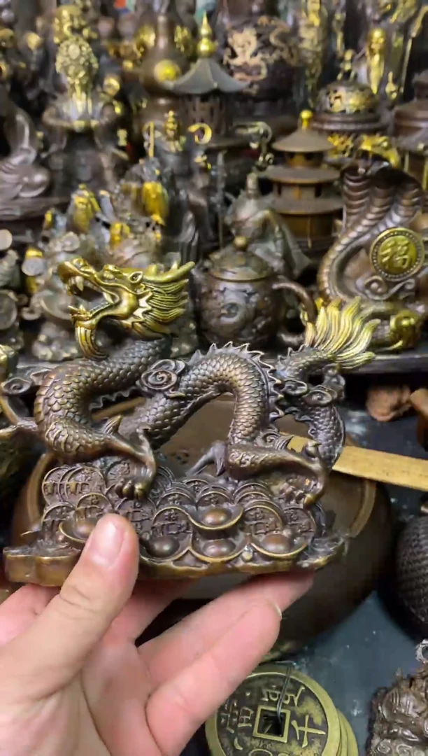 文玩铜器摆件8888