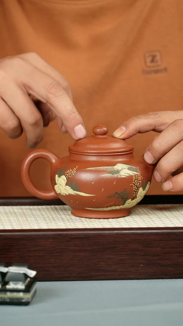 茶壶紫砂 江坡泥 掇只